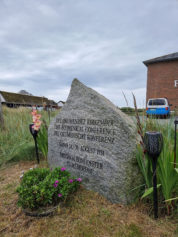 Fanö, Bonhoeffer "In Memorian"